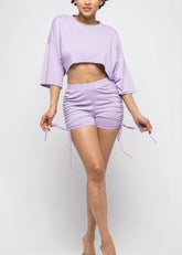 Anywhere! Anytime! Shorts Set